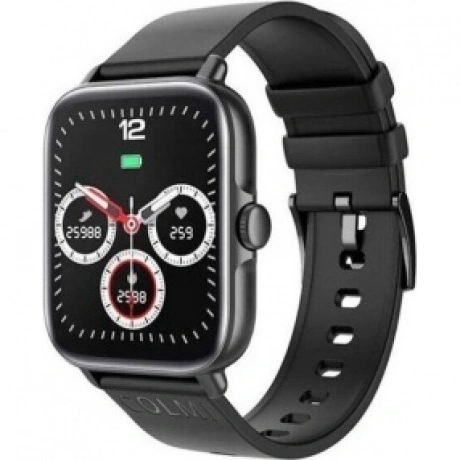 Умные часы Colmi P28 Plus Silicone Strap Black-Black