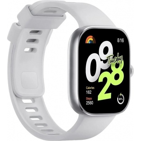 Умные часы Xiaomi Redmi Watch 4 (BHR7848GL) Silver Gray - фото 2