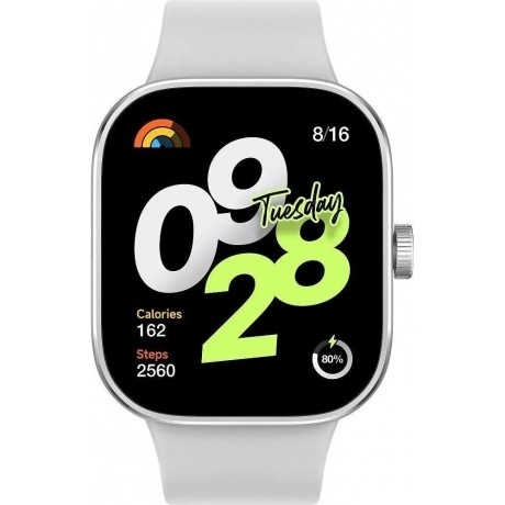 Умные часы Xiaomi Redmi Watch 4 (BHR7848GL) Silver Gray - фото 4