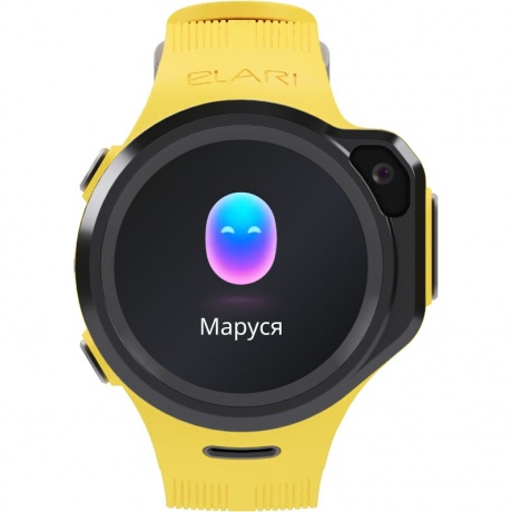 Детские умные часы Elari 4G Lite Yellow - фото 4