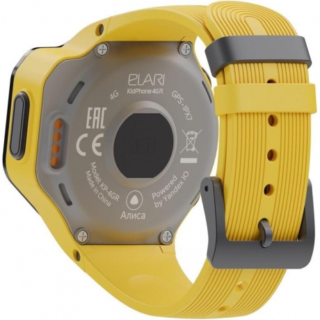 Детские умные часы Elari 4GR M Yellow - фото 6