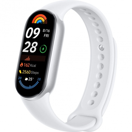 Умные часы Xiaomi Smart Band 9 (BHR8340GL) Glacier Silver - фото 3