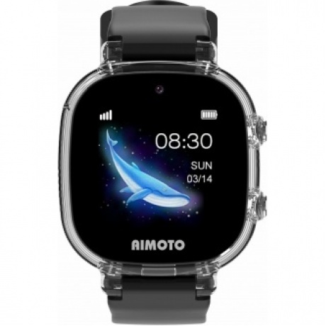 Детские умные часы Aimoto Crystal 4G Black - фото 2