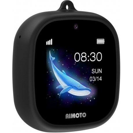 Детские умные часы Aimoto Crystal 4G Black - фото 8