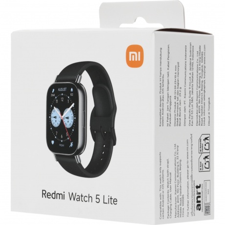 Умные часы Xiaomi Redmi Watch 5 Lite (BHR8789GL) Black - фото 13