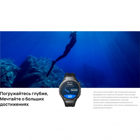 Умные часы Huawei Watch GT 5 Pro (55020DGG) Titan - фото 21