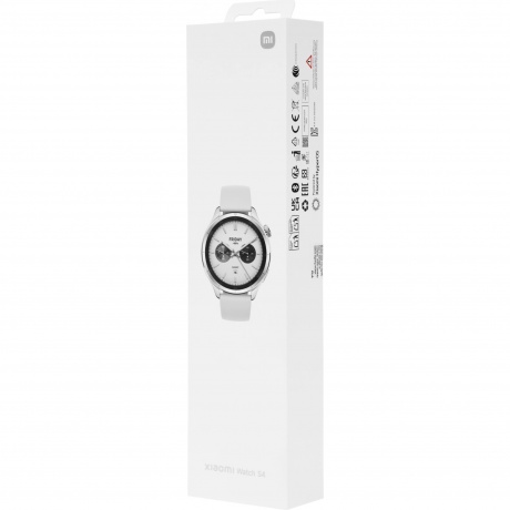 Умные часы Xiaomi Watch S4 (BHR9197GL) Silver - фото 9
