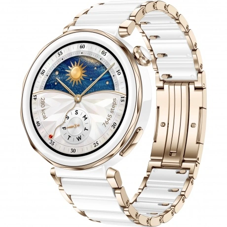 Умные часы HUAWEI Watch GT 5 Pro (55020DGV) White ceramic