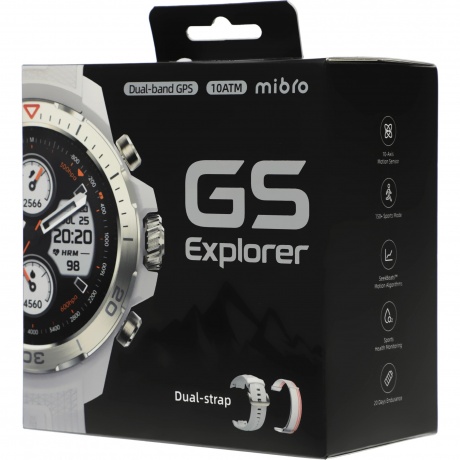 Умные часы Mibro GS Explorer Desert White - фото 14