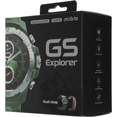 Умные часы Mibro GS Explorer Jungle Green - фото 11