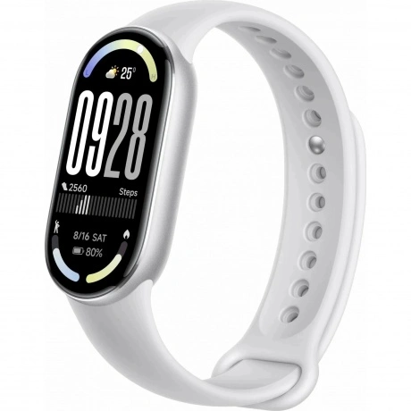 Умные часы Xiaomi Smart Band 10 (BHR07PSGL) Glacier Silver