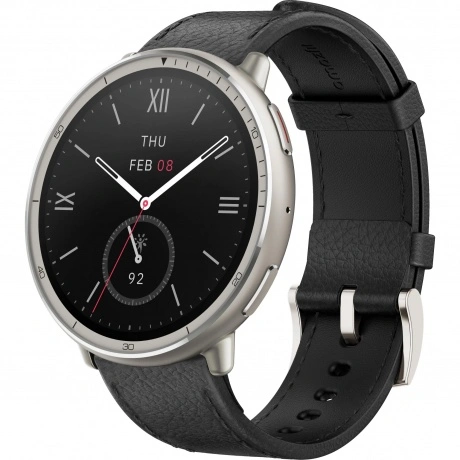 Умные часы Amazfit Active 2R (A2437) Premium 43.9мм черный/сереб...