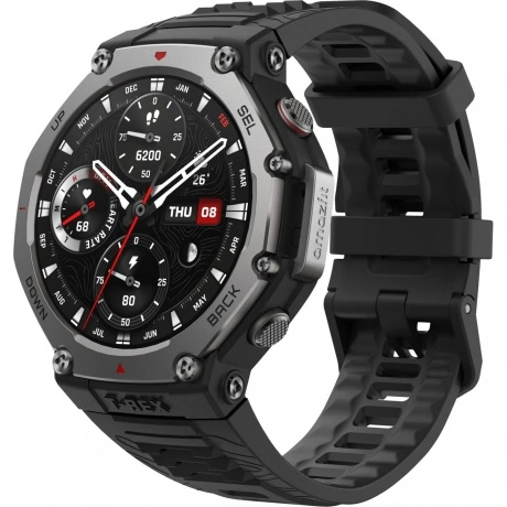 Умные часы Amazfit T-Rex 3 (A2323) 48.5mm Onyx Black