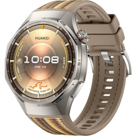 Умные часы Huawei Watch GT 6 Pro (55020FWA) Brown - фото 1