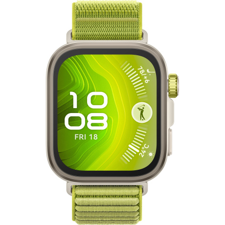 Watch FIT 4 Pro Green Nylon - фото 1