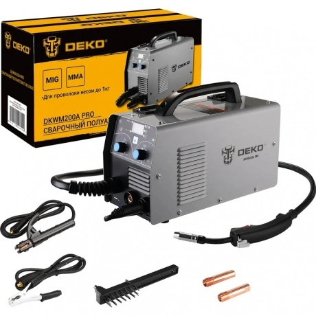 Сварочный полуавтомат MIG/MAG 200A DEKO DKWM200A PRO