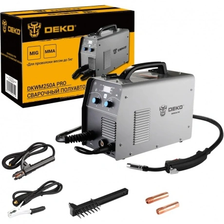 Сварочный полуавтомат MIG/MAG 250А DEKO DKWM250A PRO