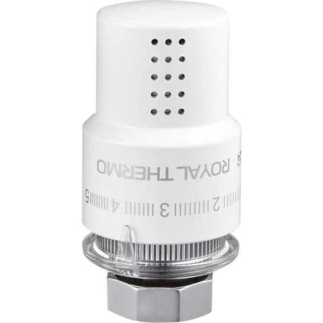 Термоголовка жидкостная ROYAL THERMO Design М30х1,5 (белый)