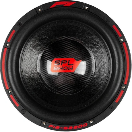 Сабвуферный динамик SPL SHOW F1 F12-S2200D2, 2+2 Ом