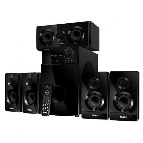 Акустическая система Sven HT-210 5.1 черный - фото 3