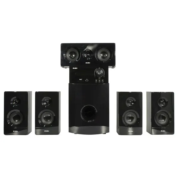 Акустическая система Sven HT-210 5.1 черный - фото 1