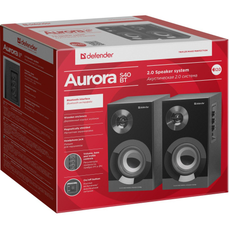 Акустическая система Defender Aurora S40 BT (65240) - фото 4
