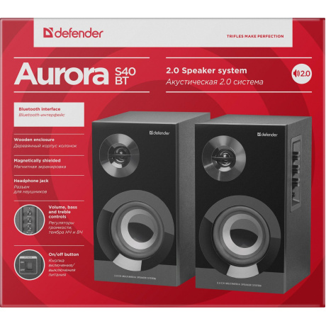 Акустическая система Defender Aurora S40 BT (65240) - фото 5