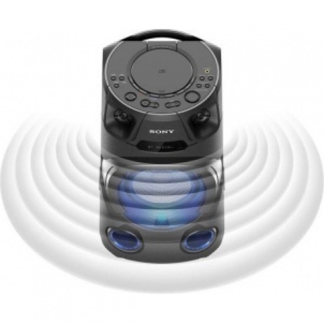 Музыкальный центр Sony MHC-V13 черный - фото 4