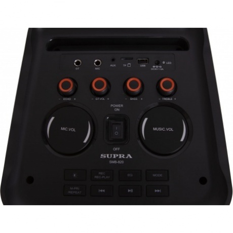 Минисистема Supra SMB-820 черный 550Вт - фото 3