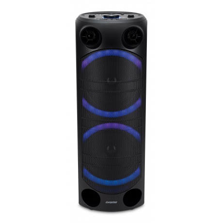 Минисистема Digma D-MC1720 черный 500Вт - фото 1