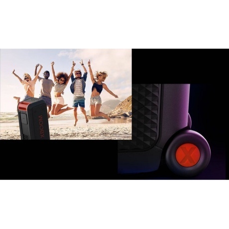 Минисистема LG XBOOM XL7S черный 250Вт USB BT - фото 32