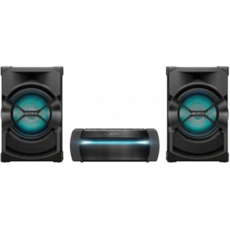 Минисистема Sony Shake-X10 черный 1200Вт USB BT