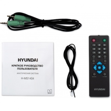 Микросистема Hyundai H-MS1404 черный 30Вт BT - фото 11