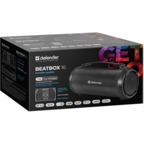 Портативная акустика Defender BEATBOX 16 (65216) - фото 3