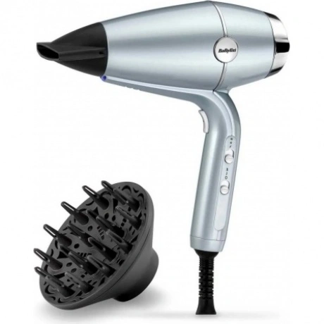 Фен BaByliss D773DE голубой/черный