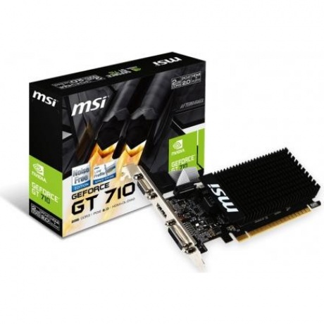 Видеокарта MSI GT 710 2Gb (GT 710 2GD3H LP) - фото 4