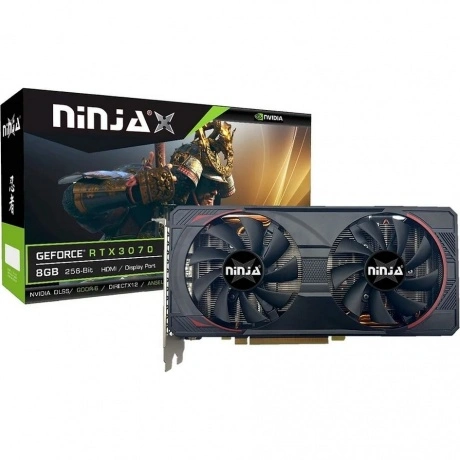 Видеокарта Sinotex Ninja RTX3070 8GB (NF307FG86F)
