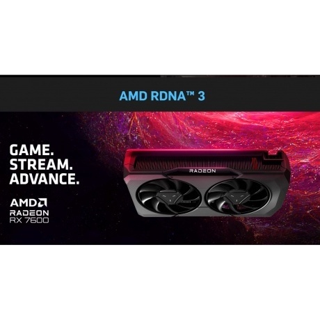 Видеокарта Sapphire RX7600 PULSE 8GB (11324-01-20G) - фото 21