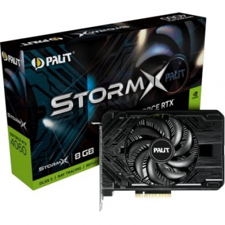 Видеокарта Palit RTX4060 STORMX 8GB (NE64060019P1-1070F) - фото 1