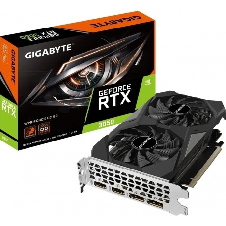 Видеокарта Gigabyte RTX3050 WINDFORCE OC 6GB - фото 1