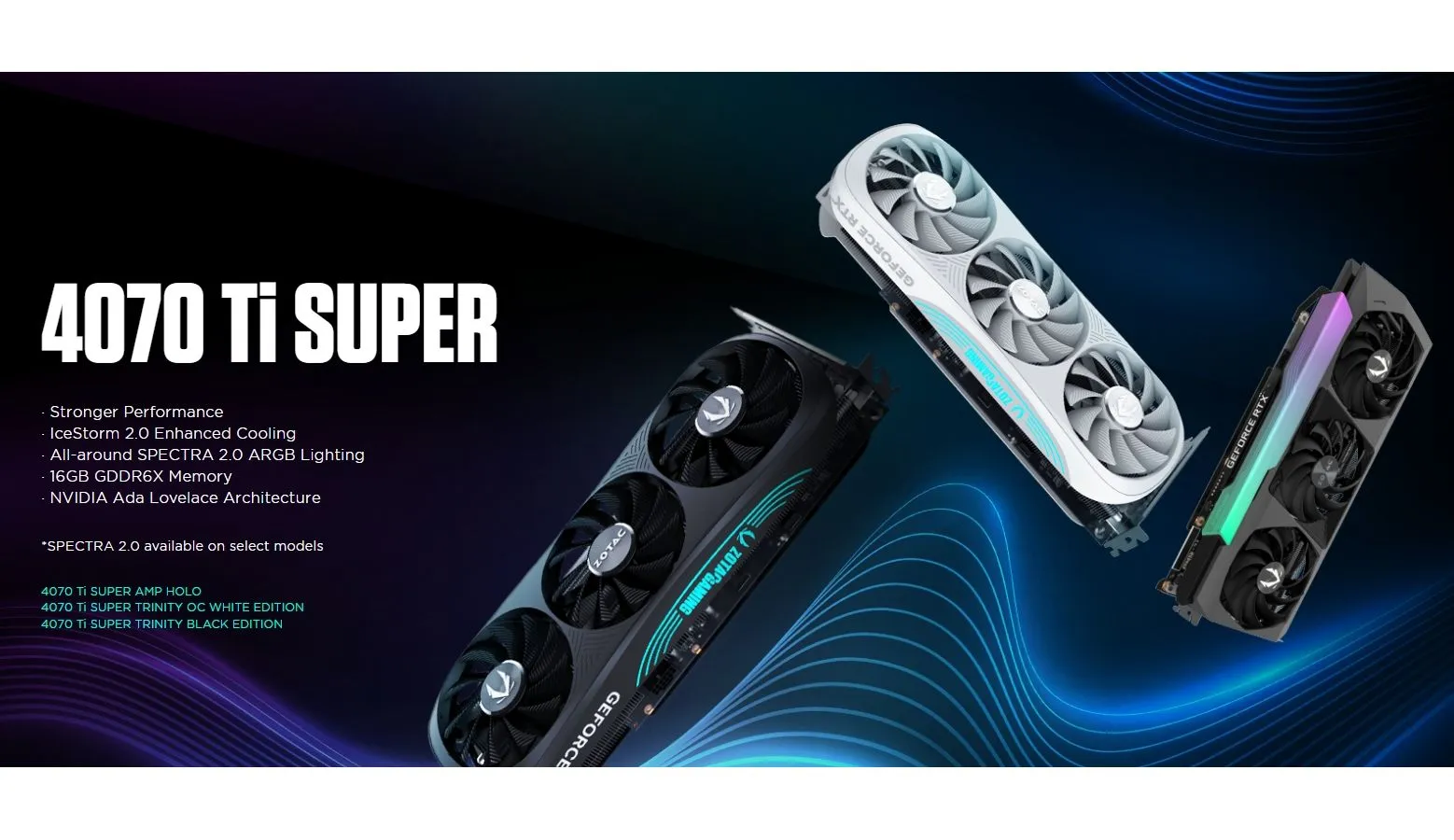 Видеокарта Zotac RTX4070Ti SUPER AMP HOLO (ZT-D40730F-10P) - фото 19