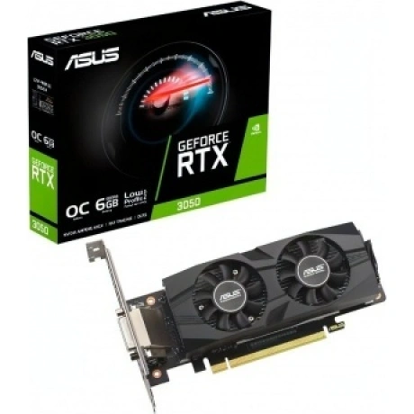 Видеокарта Asus NVIDIA GeForce RTX3050-O6G-LP-BRK