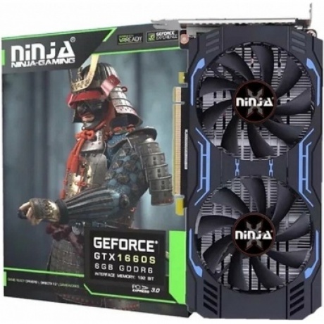 Видеокарта Ninja (Sinotex) Ninja GTX1660SUPER (NK166SF66F)  6GB 192BIT GDDR6 - фото 1