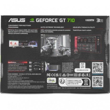 Видеокарта ASUS GT710-SL-2GD5-BRK-EVO (90YV0ALA-M0NA00) - фото 12