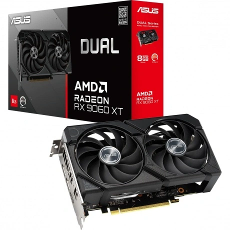 Видеокарта Asus DUAL-RX9060XT-8G (90YV0MI1-M0NA00)