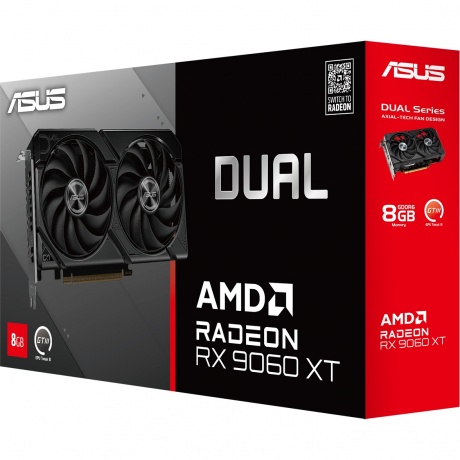 Видеокарта Asus DUAL-RX9060XT-8G (90YV0MI1-M0NA00) - фото 8