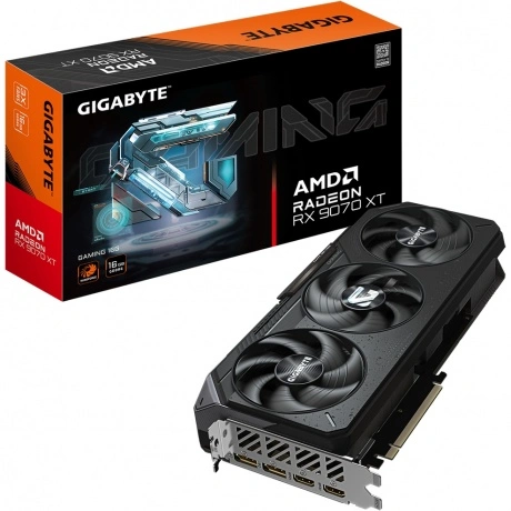 Видеокарта Gigabyte RX9070XT GAMING 16GB 256bit GDDR6 (GV-R9070X...