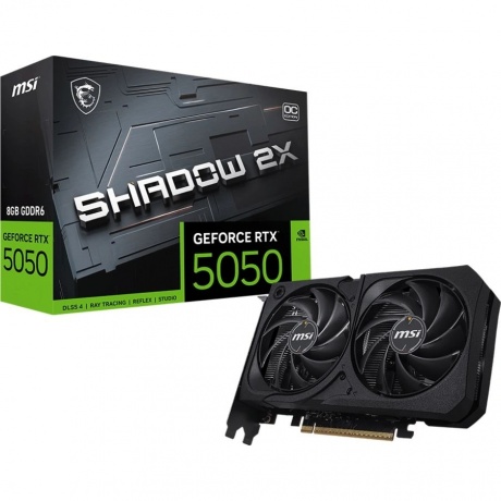 Видеокарта MSI RTX5050 SHADOW 2X OC 8GB GDDR6 - фото 10