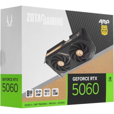 Видеокарта Zotac RTX5060 AMP 8GB GDDR7 (ZT-B50600F-10M) - фото 9