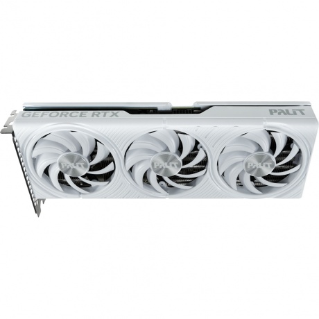 Видеокарта Palit RTX5070 WHITE OC 12GB GDDR7 (NE75070U19K9-GB2050W) - фото 4